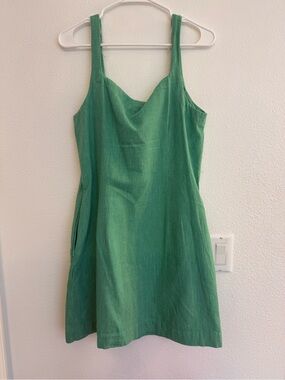 a new day Green Scoop-Neck Mini Dress